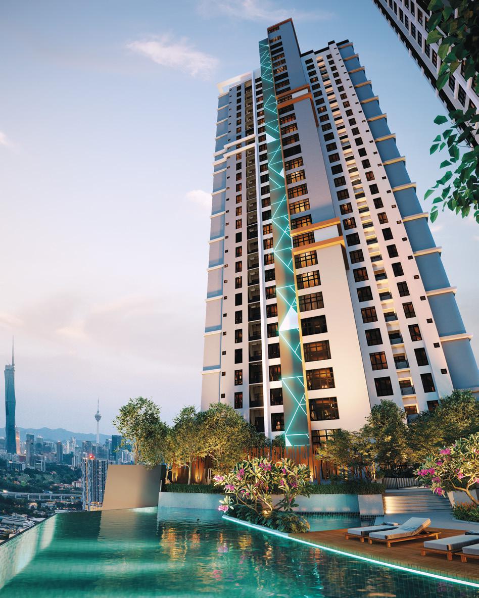 pool and building view